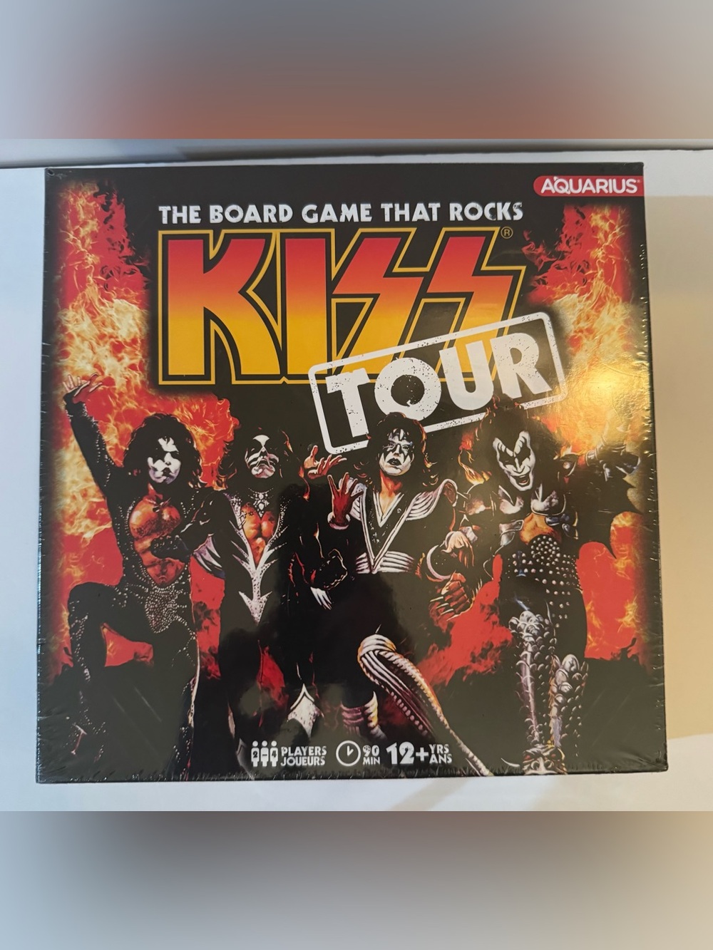 KISS Tour Board Game New And Sealed AQUARIUS The Board Game Rocks!